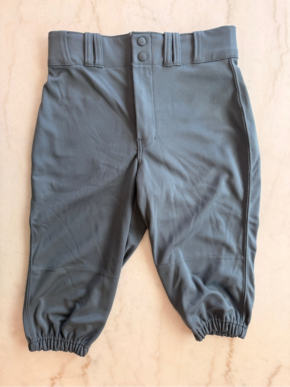 Kids Knicker Baseball Pants - Dark Gray